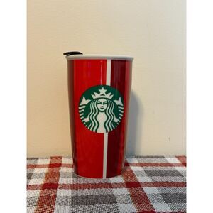 Starbucks Holiday Ceramic tumbler 12Oz 2018
